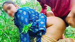 Village girl outdoor jungle sex