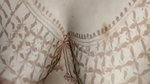 Hot aunty showing her boobs