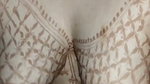 Hot aunty showing her boobs