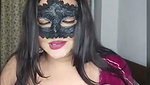 Hot bhabhi with red saree show her boobs in transparent saree  talking