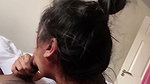 hot girl giving Blowjob deeply  cum on her mouth