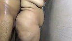 Hot wife showing her huge ass  suck dick