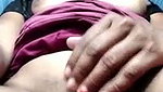 Mature aunty show her pussy rubing