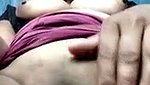Mature aunty show her pussy rubing