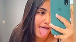 Sexy girl showing her asshole