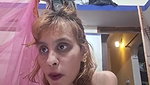 Sexy slim aunty showing her boobs  pussy