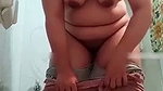 Aunty showing her boobs  asshole
