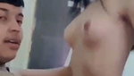 Beautiful girl riding her bf cock