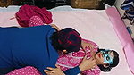 Hot bhabhi fucking hard on bed  cum inside her