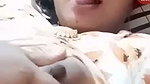 Aunty show her boobs on vc