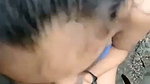Girlfriend giving Blowjob to bf outdoor