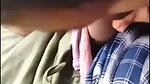 Girlfriend giving Blowjob to bf outdoor