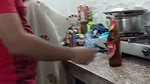 House owner fuck his maid in kitchen room
