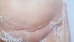 Sexy slim bhabhi showing her boobs