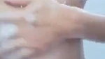 Sexy slim bhabhi showing her boobs