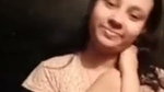 Shy girl showing her boobs