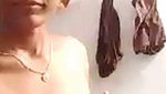 Village girl showing her pussy asshole on video call
