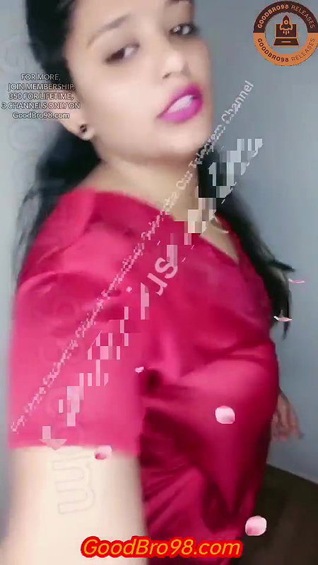 Anu Telegu Last Night Exclusive Braless Tango