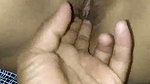 Aunty inserting carrot inside her pussy  lover fingering