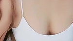 Monika Thakur Showing Deep Cleavage and Hanging Boobs with Almost Nipple Show on Tang
