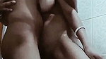 Sexy couple fucking  enjoying bathing together
