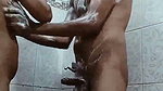 Sexy couple fucking  enjoying bathing together
