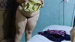 After sex aunty wearing dress