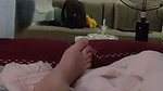 After sex aunty wearing dress