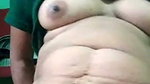 Aunty showing her hairly pussy
