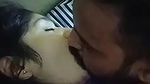 Hot Lover kissing gf shy to show face