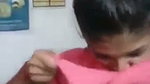 Pinky girl show her sweet boobs