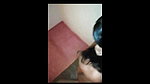 Bondage hands tied up foreplay with busty gf