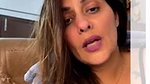 Vansheen Verma Showing Deep Cleavage & Navel to Tease on App Live ~ Omg Bikini live