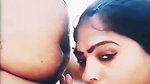 Aunty giving Blowjob to his manager