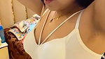 Boyfriend suck his gf boob
