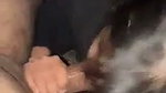 Hot girl giving deeply Blowjob