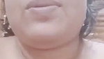 Huge aunty showing her hot figure