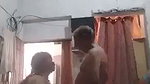 Neighbor aunty suck old man cock