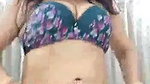 New update sexy aunty show her huge melon  enjoying