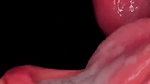 Sexy girl taking cum inside her mouth