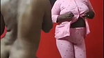 Two lady nude dancing