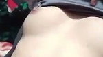 Village girl showing her sexy boobs
