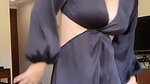Kayadu Lohar bending cleavage show sexy dance