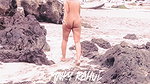 Pinky Rahul Roaming Full Naked on Beach during Day ~ Part II