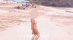 Pinky Rahul Roaming Full Naked on Beach during Day ~ Part II