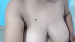 Beautiful bhabhi showing her huge boobs  pressing