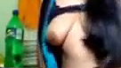 Beautiful hot girl showing her boobs  pussy