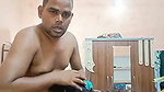 Husband enjoying with her wife  showing