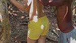 Bangla naked lady gets an outdoor massage