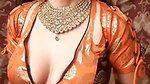prianka roy boobs and navel show during photoshoot horny expression